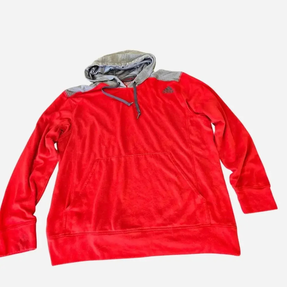 Adidas Men's red Hoodies